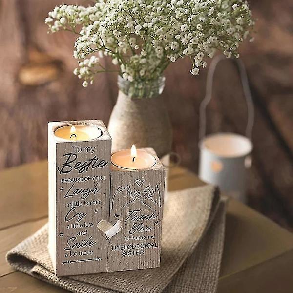 Till My Bestie - Le mycket mer - Ljusstake Med Ljuspresent Till Bestie Best Friend