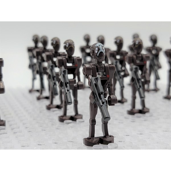 Commando Droids Kaptein 21 stk Hær Tilpassede Figurer Sett