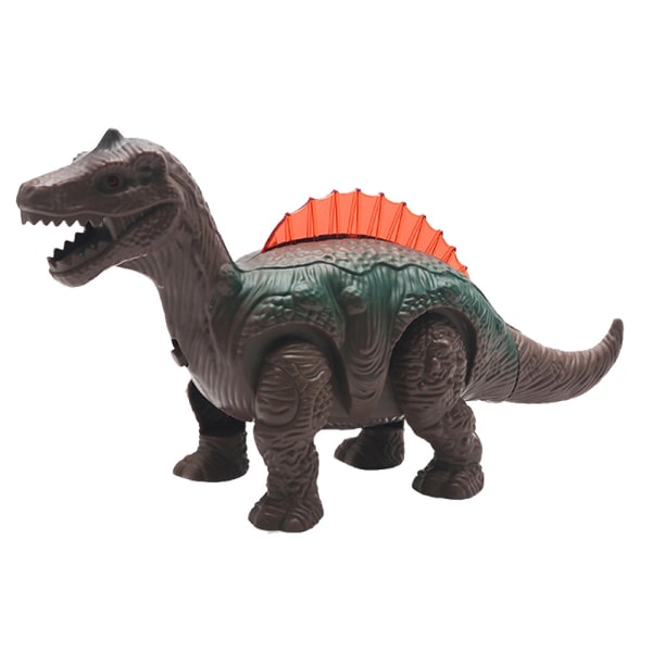 Lys opp Dinosaur Elektronisk Walking Robot Roaring Interactive Dino Toy