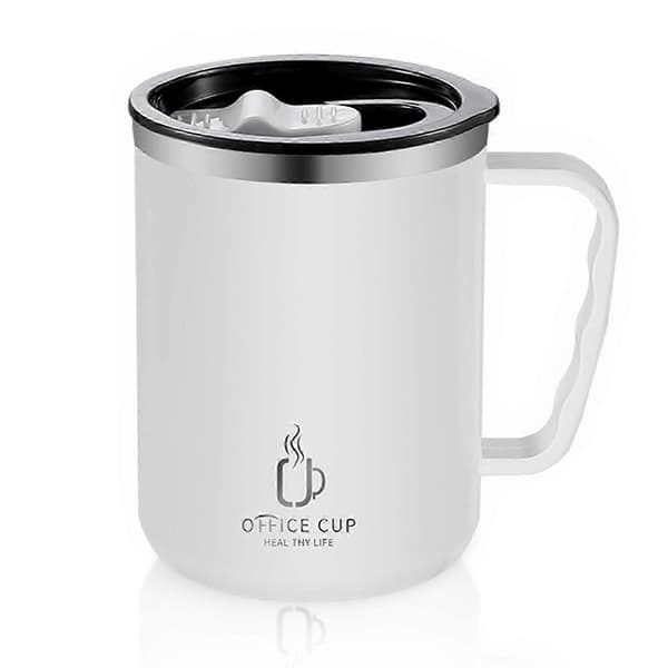 500 ml termokopp i rustfritt stål for te og kaffe, isolert reisekrus