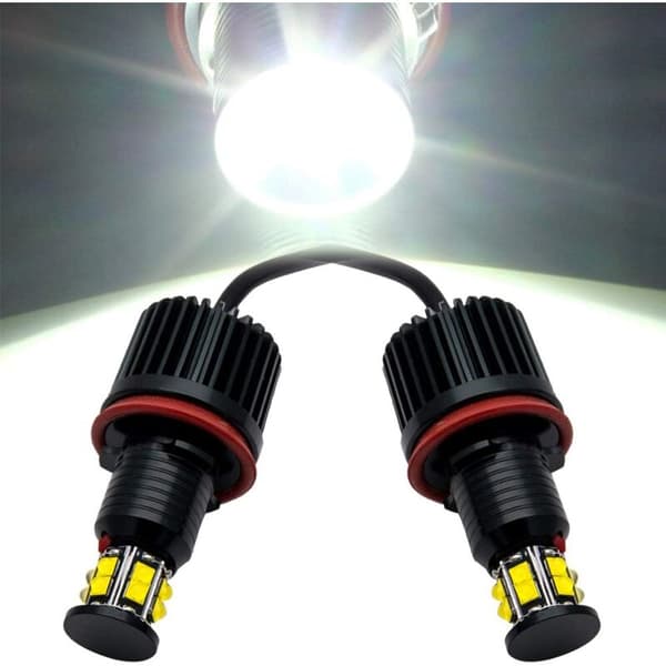 Angel Eye Halo LED-lampa för E82 E90 E92 E60 E61 E63 E64 E70 E71 E89 White