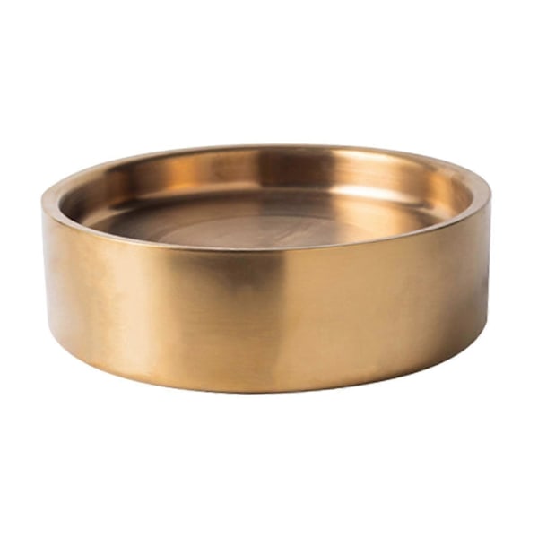 Kjølebolle Sjømat Serveringsfat Isavkjølt Serveringsbrett Lavt Fat Serveringsfat for Sjømat, Østers, Kreps Avkjølt Server 22cm Gold Optional