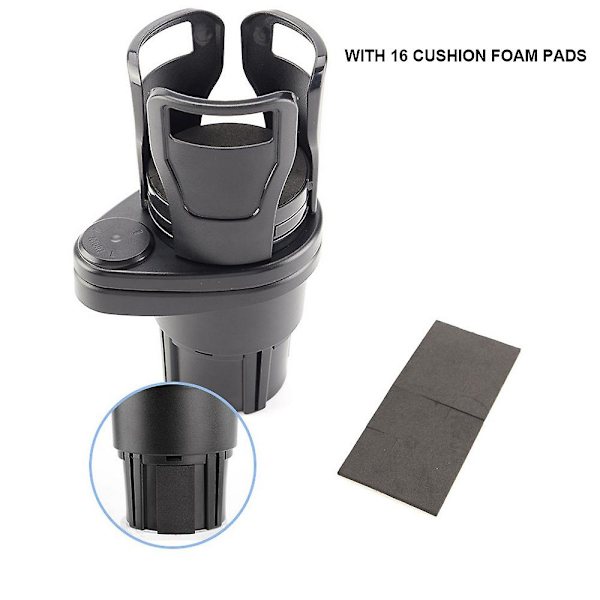 4 i 1 multifunktionel justerbar bilkopholder Expander Adapter Bundbakke Bil drikkekopflaskeholder Auto bilstativ Organizer|drikkeholdere| First Generation