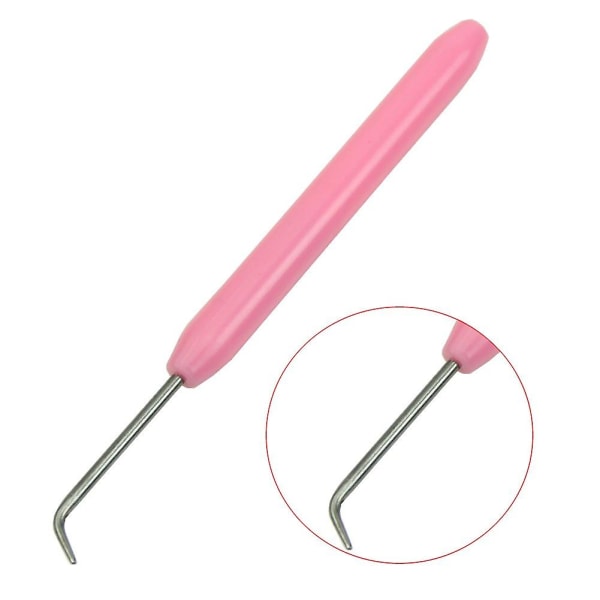 1 set Nål + Krok Virknål Set För Knifty Knitter & Sticking Loom Krok