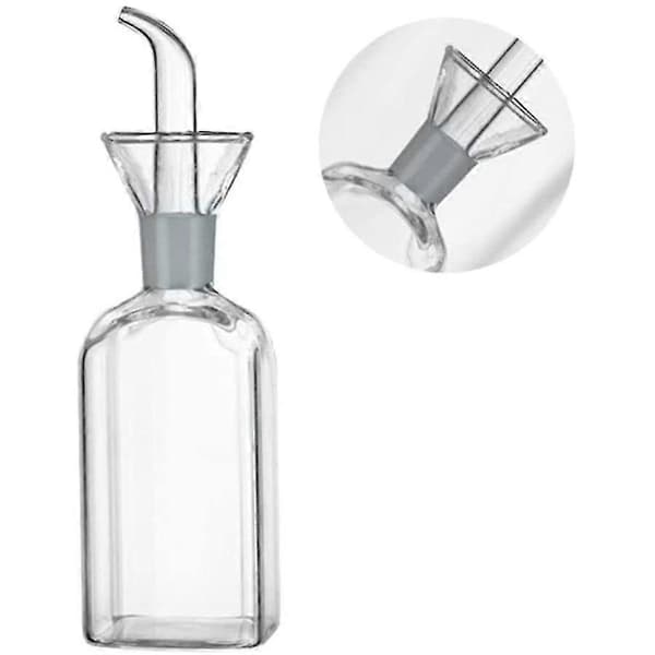 Oljeflaska Glas Olivoljedispenser med hällpip för köket
