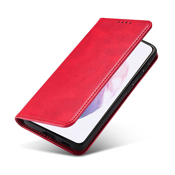Lg G8 Thinq Calf Texture Magneettiselle vaakasuoralle käännettävälle case, jossa pidike ja korttipaikat ja lompakko