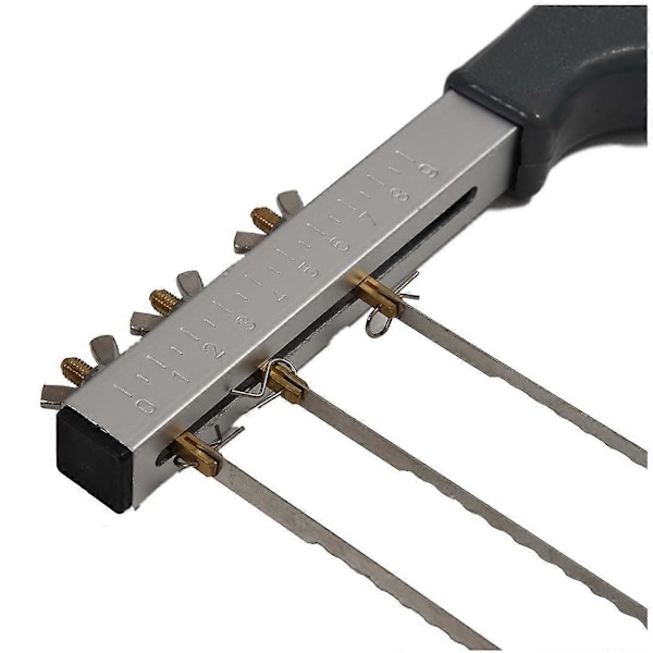 STOR PRO 3-BLAD KAGE LAG SKÆRER NIVELLERINGSVÆRKTØJ INDUSTRISTANDARD As shown