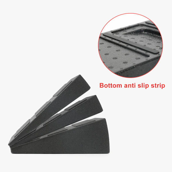 Slant Board Calf Stretcher Foot Incline Board Justerbar Stretch Board för övningar knäböj och vadsträckning