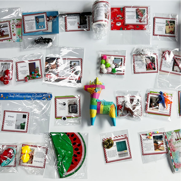 12/24 dagers nedregning julkalender 2022 tomtepaket med kort og tomtedocka, julklappslåda for barn 12 Days Advent Calendar