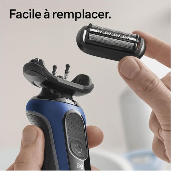 Passar Braun 53B svart rakhuvud Black