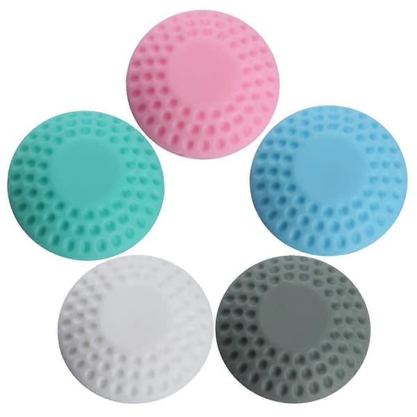 Väggskyddsstötfångare, elastiska dörrhandtagsskydd för tysta halkfria ytor 5X5cm Assorted Color