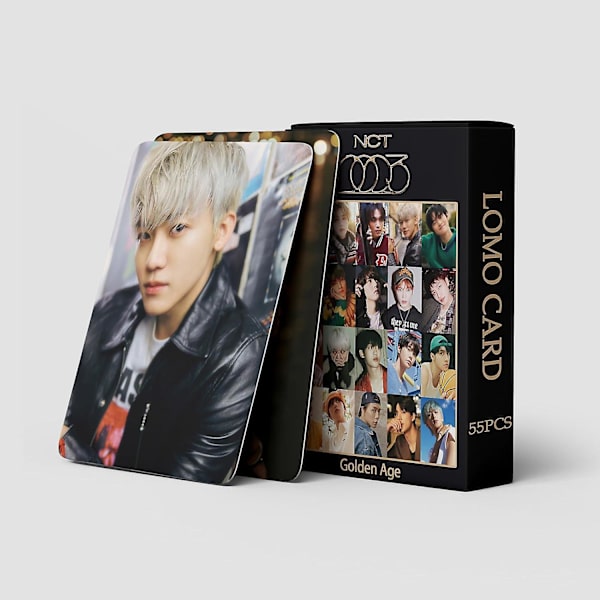 55 kpl NCT Lomo -kortit NCT -valokuvat NCT 2023 Golden Age Uusi albumi NCT Postikortit Lahja faneille