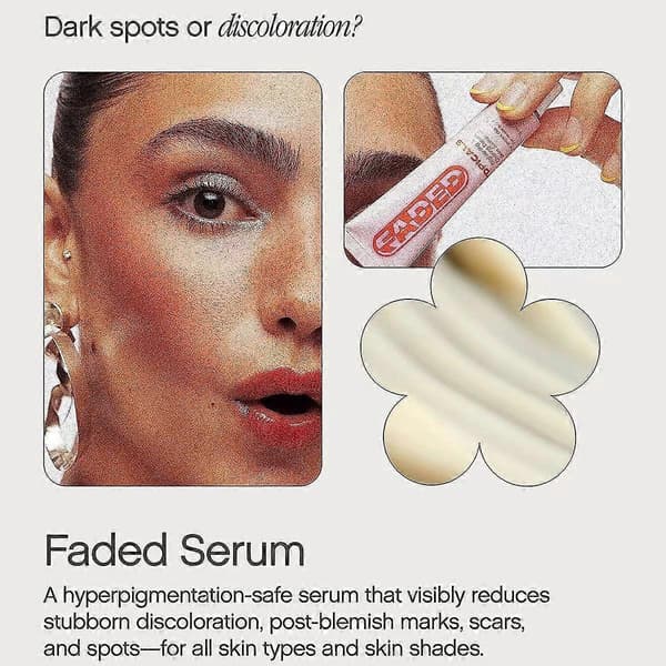 Faded Topicals Brightening Cleansing Tool Serum 15ml