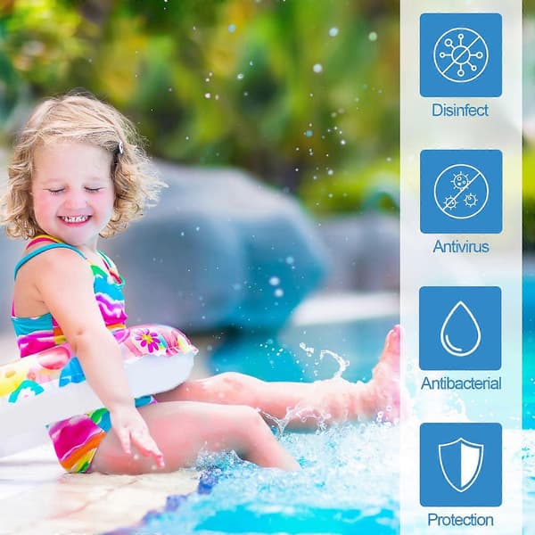 Brusetabletter til poolrens Spa Boblebad Vandklarer & Deodorizer
