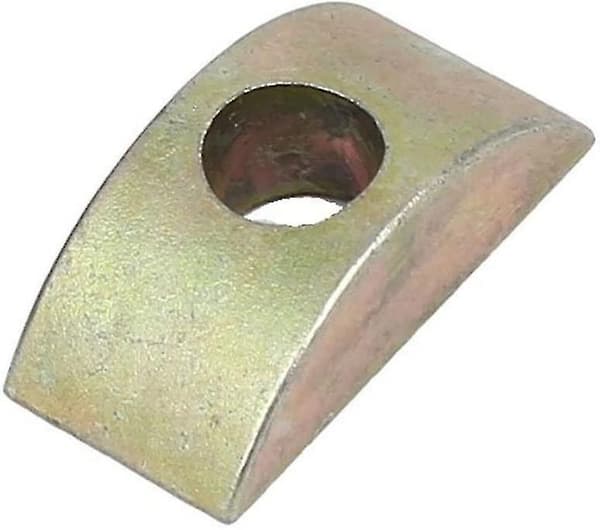 10 st 8 mm Håldiameter Bronsfärgade Möbelkopplingsmuttrar Halvmånemuttrar Brickor För Sammanfogning av Möbler.