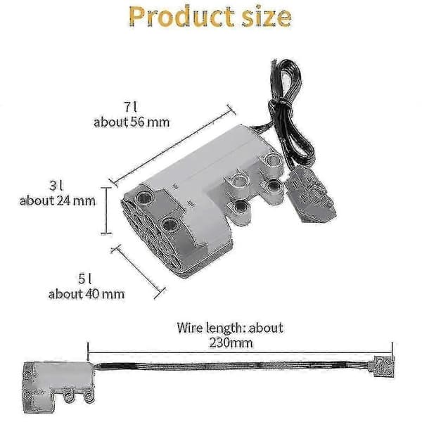 Lego Technic Power Functions Servomotor Fjärrkontroll Batteribox 88004
