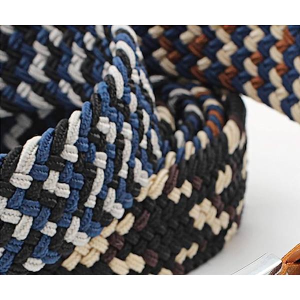 Dame- og herremote Miljøvennlig Casual Canvas Belter - Multi Color Style