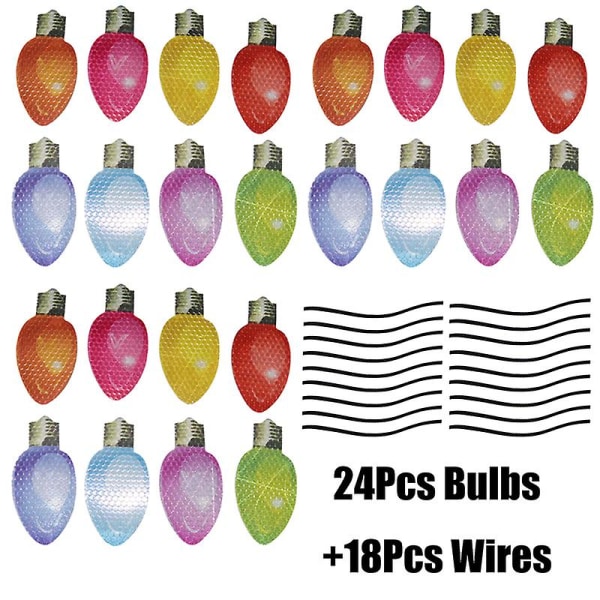 Magnetiska bilglödlampa klistermärken Reflekterande klistermärke Juldekoration Kylskåpsdekor Bilexteriörtillbehör Bildekaler| | F