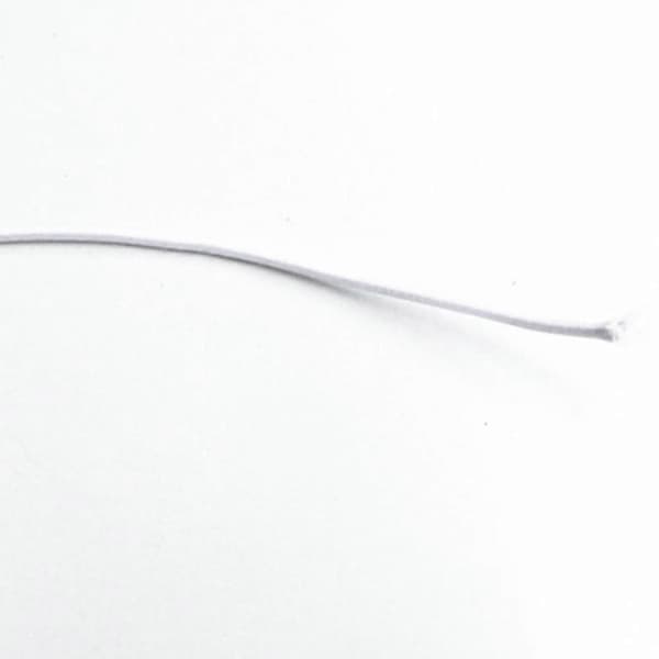 4mm 5m Hvit Elastisk Strikk Tau Støtsnor Festestropp - Båt/Tilhenger Trekk