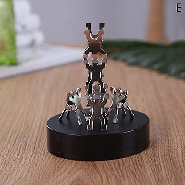 Magnetisk Skulptur Gratis Swing Magnet Legetøj Diy Hjem Dekoration Magnetiske Skulpturer E