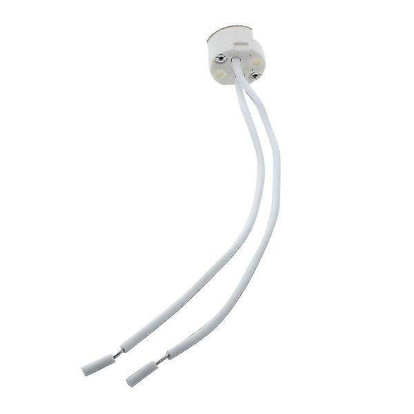 15 st Vit Mr16 Gu5.3 Keramisk Sockel Led Ljus Lamphållare