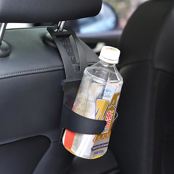 Universal säädettävä autojuomateline Auton kuorma-auton oveen istuimen selkänojakiinnitys juomapullon mukitelineet Auton sisustuksen tarvikkeet|juomatelineet| Box packaging