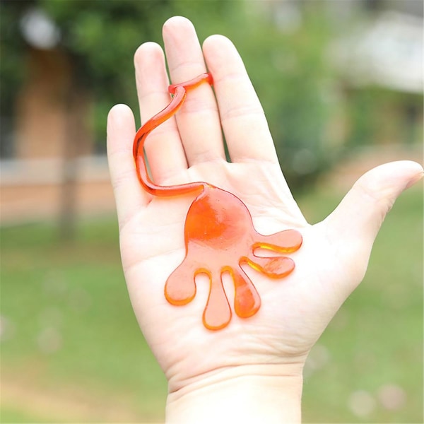 12 st Sticky Händer/spindelnät Stretchiga leksaker för barn Minileksaker Presenter Party Favor Supplies Palm