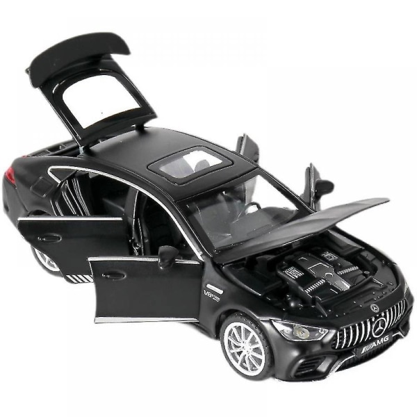 Legering bilmodell,1/32 Diecast bil Benz Amg Gt63 modell bil Trekk tilbake med lyd og lys lekebil for gutter jenter Voksen gave
