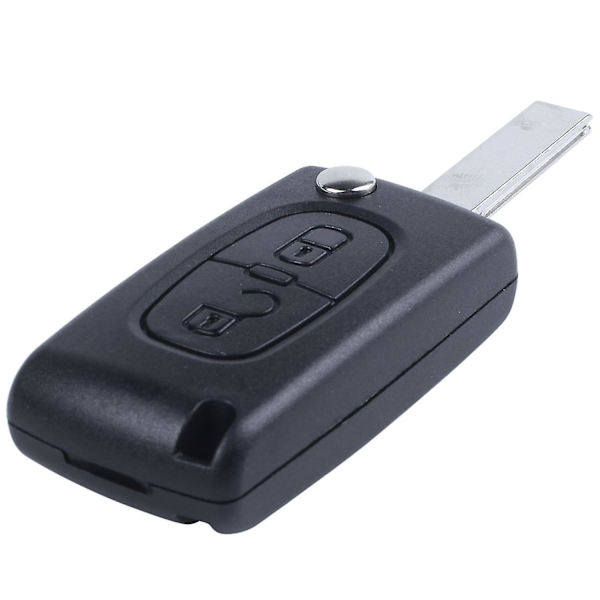 Flip Remote Remote Case Skal för C2 C3 C4 C5 C6 C8 2 Knappar Svart