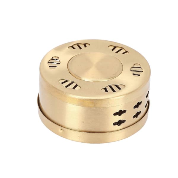 Moxa Box Ren Kobber God Termisk Ledningsevne Moxibustion Behandling Terapi Boks kompatibel Hjemmesalong