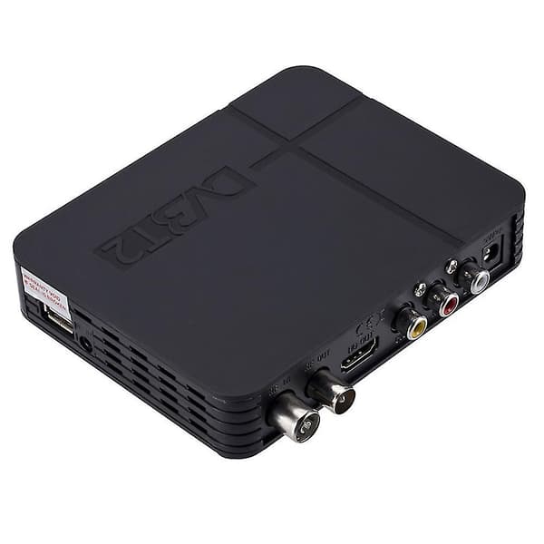 Bærbar DVB-T2 STB MPEG4 K2 Høy Klarhet Digital TV-boks Dekodermottaker