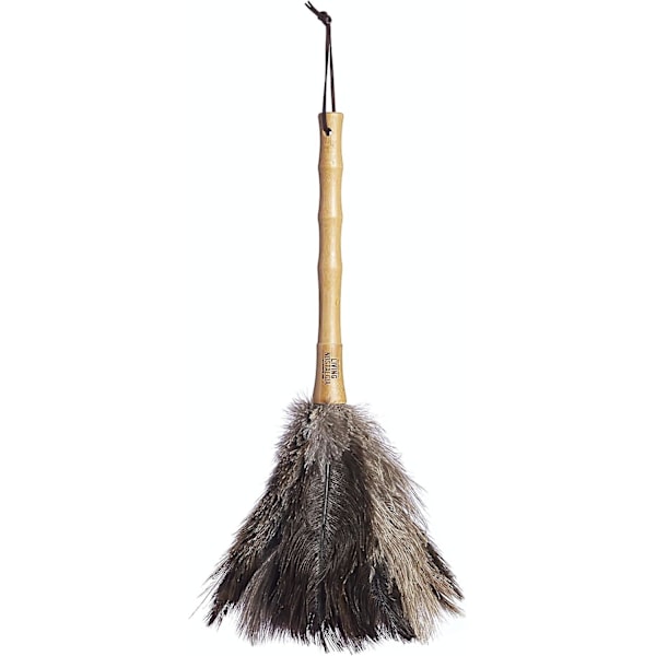 KitchenCraft Living Nostalgia Ekte Strutsfjærduster med Bambushåndtak, 40cm Ostrich Feather 40 x 22 x 22 cm