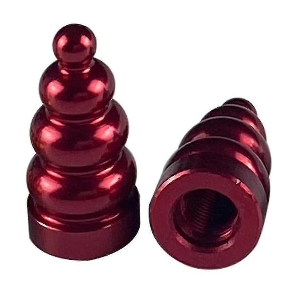 Mini Bil Dekk Ventilhetter Universelle Aluminium Legering Dekk Trim Tilbehør 4 Stk