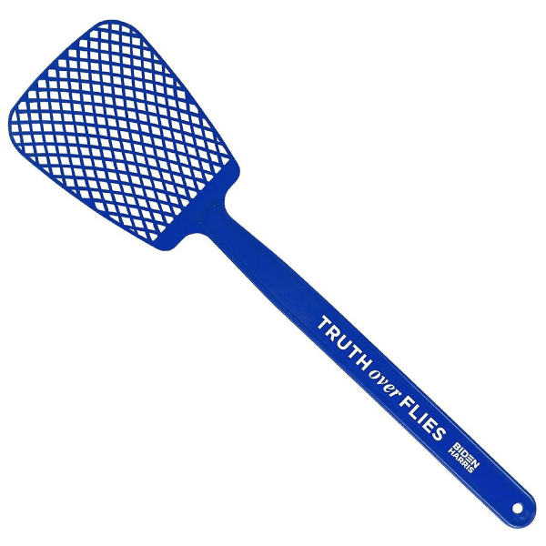 Truth Over Flues Swatter Fluesmækker Sticker Fleksibel Langt Håndtag Manuel Swat Myg