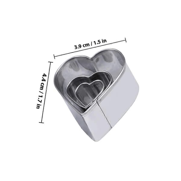 Cookie Cutters Sæt i Rustfrit Stål til Bagning med Stykker Cookie Cutters Sæt