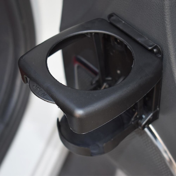Kannettava kokoontaittuva auton juomakuppiteline Autojuomateline Universal Kahvi Tuhkakuppitelineen Teline Auton sisustustarvikkeet| | Red