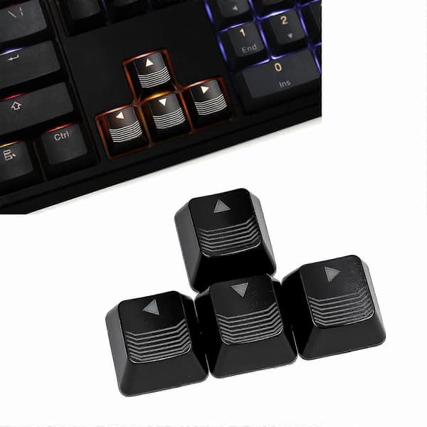 OEM-profil ABS retningspiltaster bakgrunnsbelyst for Cherry MX-brytere