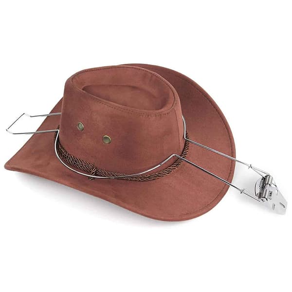 Cowboyhatteholder i rustfrit stål til bil og lastbil As show