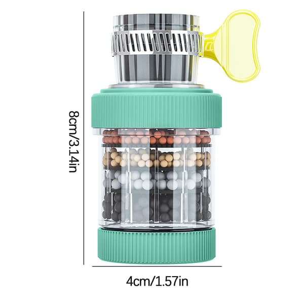 Universal Interface Activated Carbon Faucet Water Filters Six Layer Water Filter