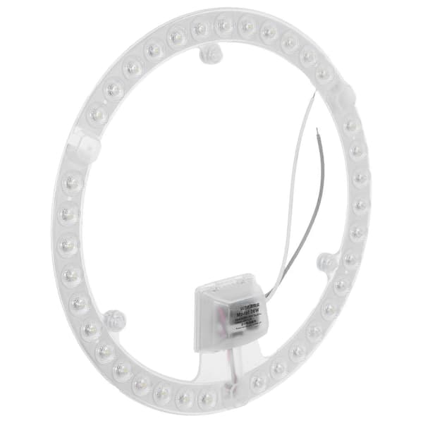 LED Cirkellampa 9 Tum - 36W Ersättnings Magnetpanel - Cirkulär Lysrörslampa, Ej Dimbar för Sovrum Vardagsrum Arbetsrum