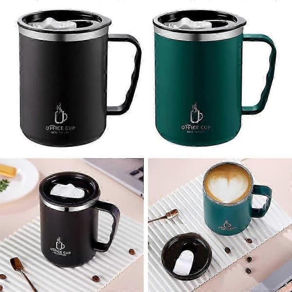 500 ml termokopp i rustfritt stål for te og kaffe, isolert reisekrus