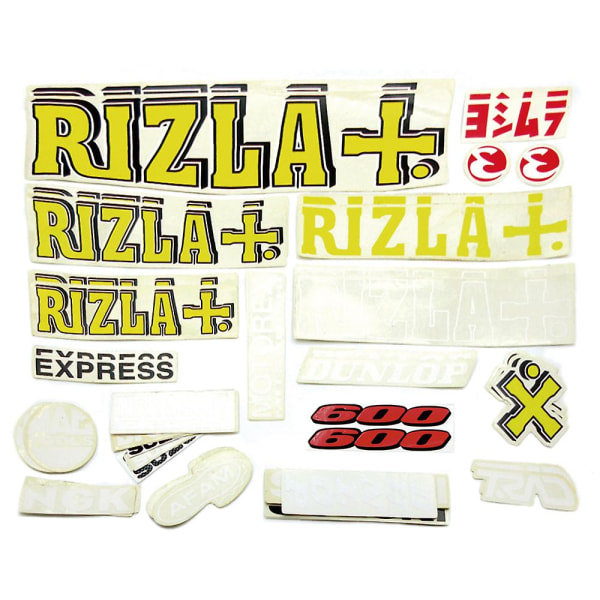 Motorsykkel Full Fairing Ornamental Klistremerkesett For Suzuki Gsxr600 Gsxr750 Gsxr1000 Gsxr 750 600 1000 Rizla Motor Stickers| | Full Set 600