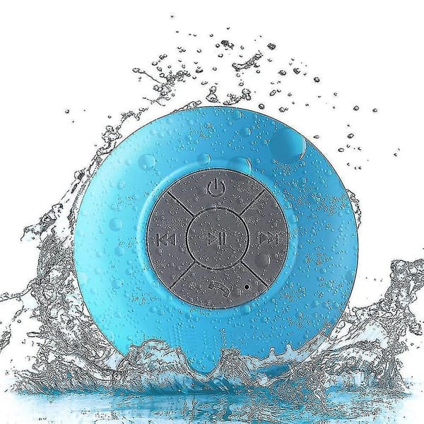Mini Vattentät Bluetooth Högtalare, 3.0 Bluetooth Högtalare Utomhus Vattentät Stor Sugkopp Bluetooth