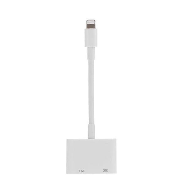 Applen Lightning–HDMI-sovitin, digitaalinen AV-äänidongle, 1080P-synkronointinäyttökaapeli iPhonelle