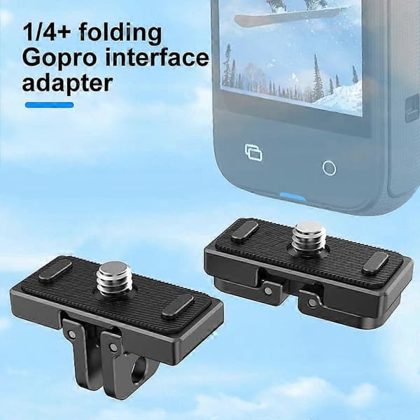 Til Insta360 X5 / X4 / X3 PULUZ Quick Release 1/4 tommer Foldbar Base