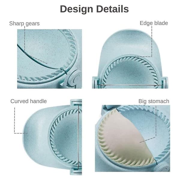 Dumpling Maker, Empanadas Press Formsett Med Deigkutter, Dumpling Formsett Og Kutter For P