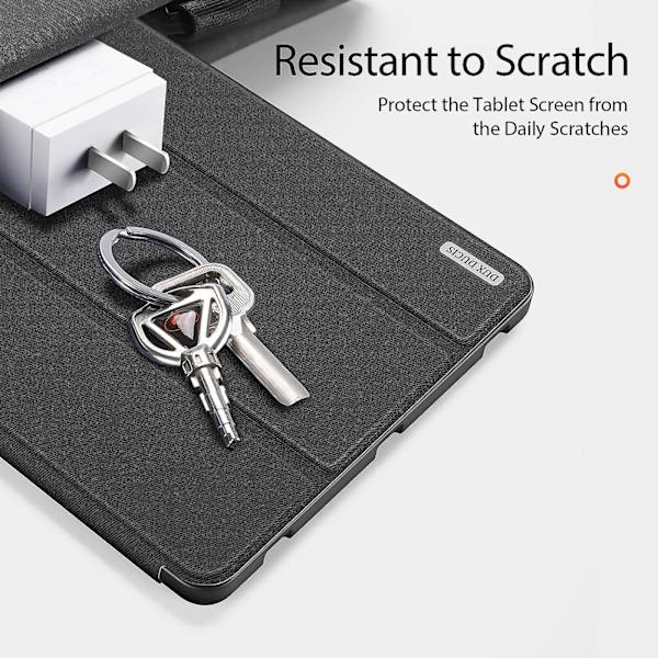 För Samsung Galaxy Tab S7 Fe / S7+ Domo Series Case Black