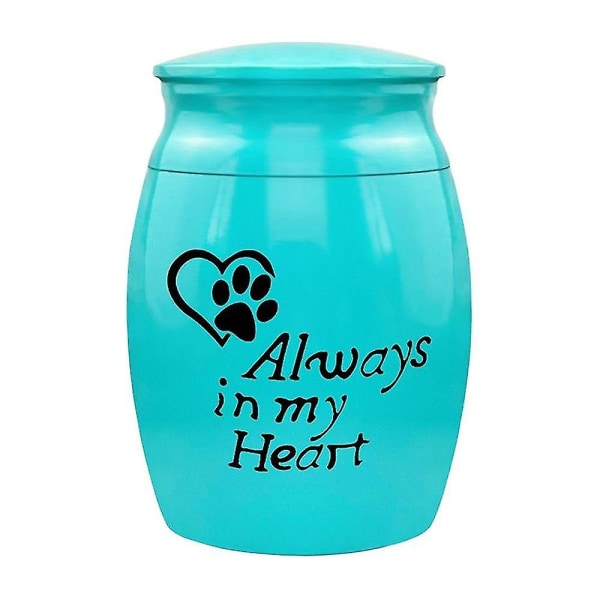 Bedst sælger Mini Pet Urne Mini Always In My Heart Pet Cremation Urner Pet Memorial Urne Til Hunde Katte Mini Keepsake Urner Vandtætte &amp; Ingen