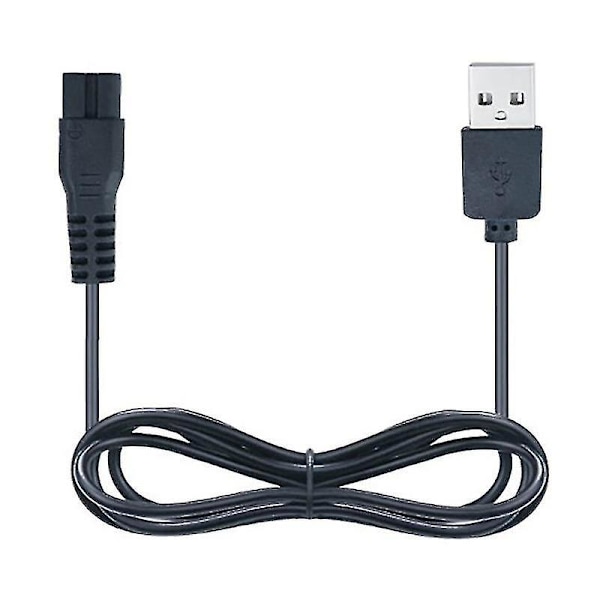Lemmikkieläinten sähköparranajokoneen USB - power virtajohto C6/c7-hiusleikkurin latauslaitteeseen Shytmv