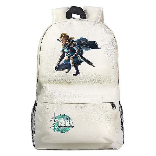 Legend of Zelda Kingdom Print Tonårings skolväska för grund- och gymnasieskola - Unisex Casual Ryggsäck 3